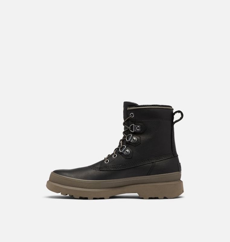 Sorel Erkek Caribou™ Street - Kısa Bot Siyah - 079-RCDMWO